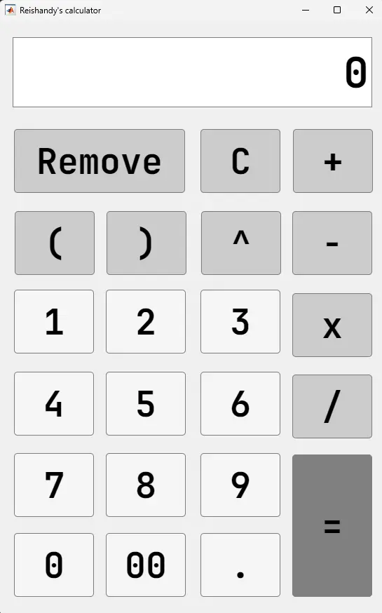 portfolio-matlab-calc